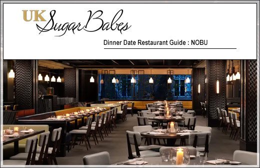 London Escorts Dinner Dates :  Nobu Mayfair