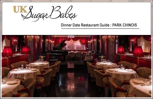 London Escorts Dinner Dates - Park Chinois Mayfair