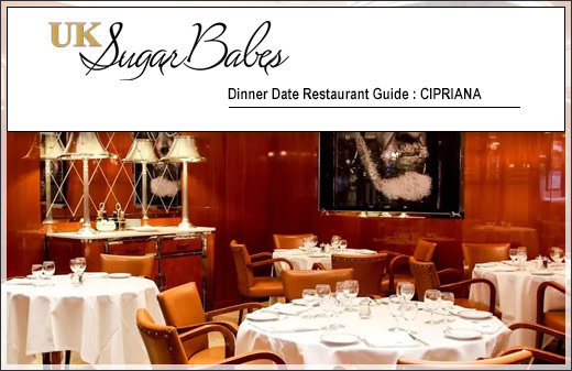 London Escorts Dinner Dates - Cipriani Mayfair