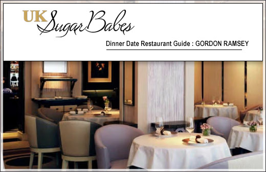 London Escorts Dinner Dates - Gordon Ramsey Restaurant Chelsea