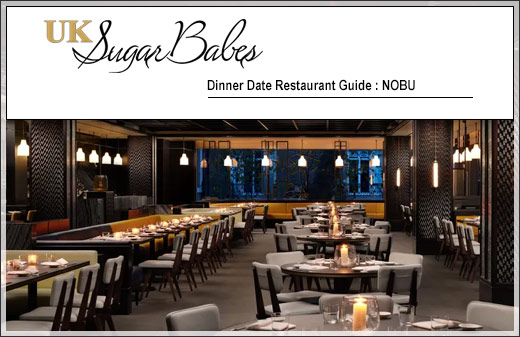 London Escorts Dinner Dates : Nobu Mayfair